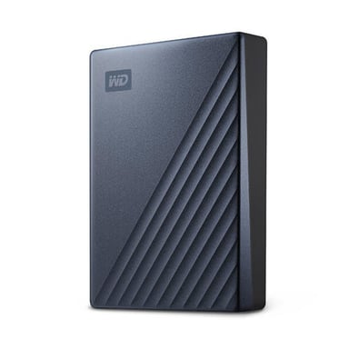 Western Digital WDBFTM0040BBL-WESN Disco rigido esterno da 4 TB nero, blu