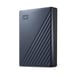 Western Digital WDBFTM0040BBL-WESN Disco rigido esterno da 4 TB nero, blu
