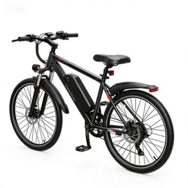 Headeer Vélo Électrique BK1350 - Moteur 500W Batterie 48V13.5AH 26 Frein à Disque - Noir - Neuf Noir - vue 3