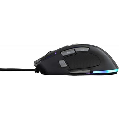 G-LAB KULT-NITRO-ATOM Mouse RGB da gioco - 4800 DPI - Programmabile - Nero