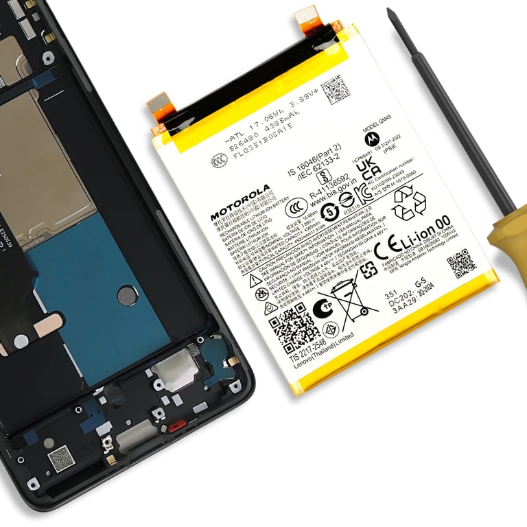 Batterie interne pour Motorola Edge 50 Pro 4500mAh QM45 Original Neuf - vue 3