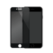 Protector de pantalla privado de cristal templado (100% cobertura de superficie) para Apple iPhone 6/6s/7/8/SE 2020, Negro