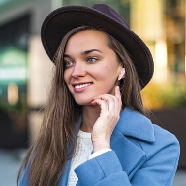 Auricular Bluetooth inalámbrico Freedom Light - Rosa