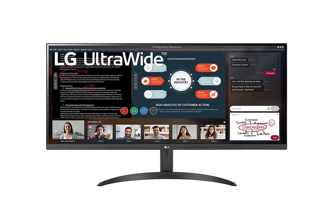LG 34WP500 BEU - vue 5