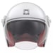 Casque Jet Heritage NOX Blanc perle, taille M