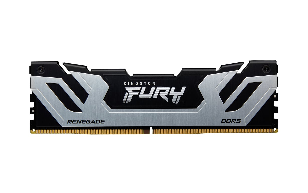 Kingston Technology FURY 24 Go 8800 MT/s DDR5 CL42 CUDIMM Renegade Silver - Neuf