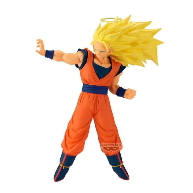 Figurine Banpresto Dragon Ball Z Match Makers Super Saiyan 3 Son Goku vs Majin Buu - vue 1