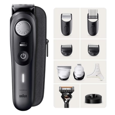 Braun BeardTrimmer 9 BT9421 tondeuse à barbe Batterie 40 Noir