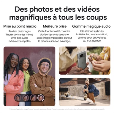 Pixel 8 (5G) 256 Go, Vert, Débloqué