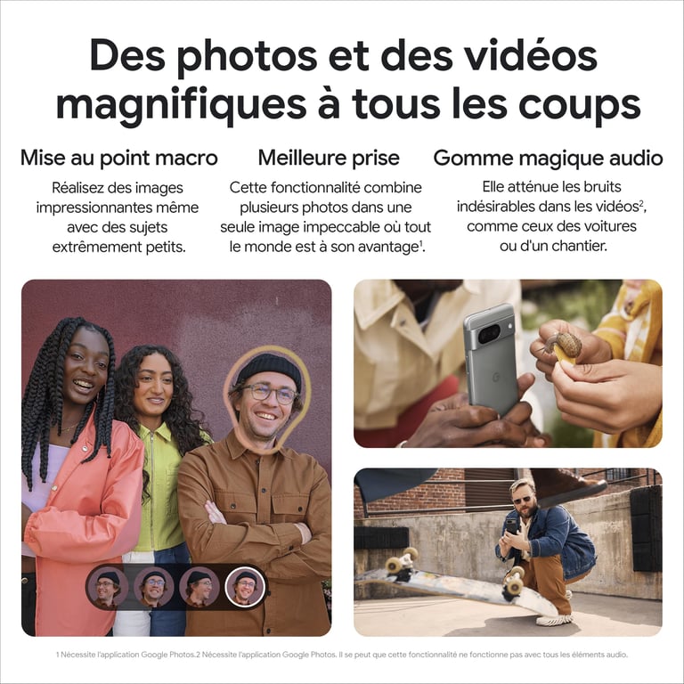 Smartphone Google Pixel 8 6.2 5G Double SIM - vue 9