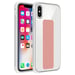Coque pour Apple iPhone X / XS en ROSE Housse de protection Étui en silicone TPU flexible avec support et fonction stand