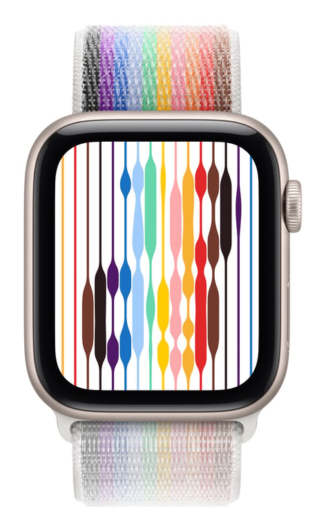 Bracelet Apple Watch 49mm Sport Pride Edition - vue 3