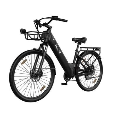Bicicleta Eléctrico C1 Pro | Motor 250W | Batería 36V 18Ah | Neumáticos de 28 Pulgadas | Velocidad Máx 25 km/h | Autonomía 60-80 km | Negro