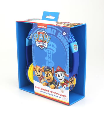 OTL Technologies PAW Patrol Chase Blue Kids Écouteurs Avec fil Arceau Jouer Bleu, Jaune