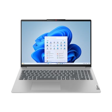 Lenovo IdeaPad Slim 5 16AHP9 AMD Ryzen™ 7 8845HS Ordinateur portable 40,6 cm (16'') WUXGA 16 Go LPDDR5x-SDRAM 512 Go SSD Wi-Fi 6E (802.11ax) Windows 11 Home Français Gris