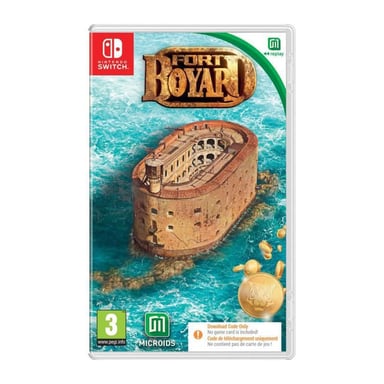Fort Boyard Code dans la boite Jeu Switch