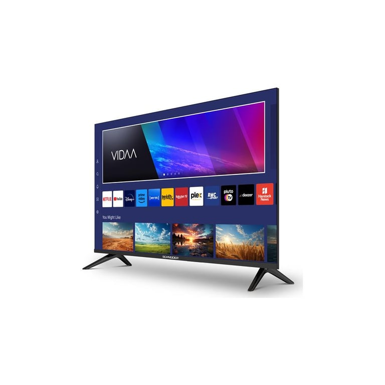 SCHNEIDER 50A1 Téléviseur QLED 4K UHD 50 127cm Smart Vidaa 3840 x 2160 pix 4K UHD HDMIx3 Dolby Netlfix - vue 4