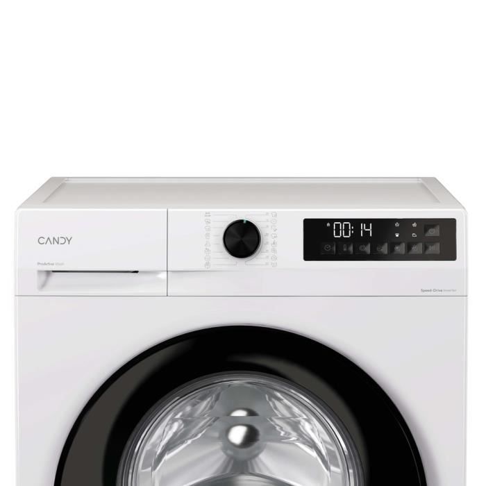 Lave linge hublot CANDY Prowash 300 GD 410B8 10 kg Induction 16 prgms 1400trsmin Classe A - vue 5