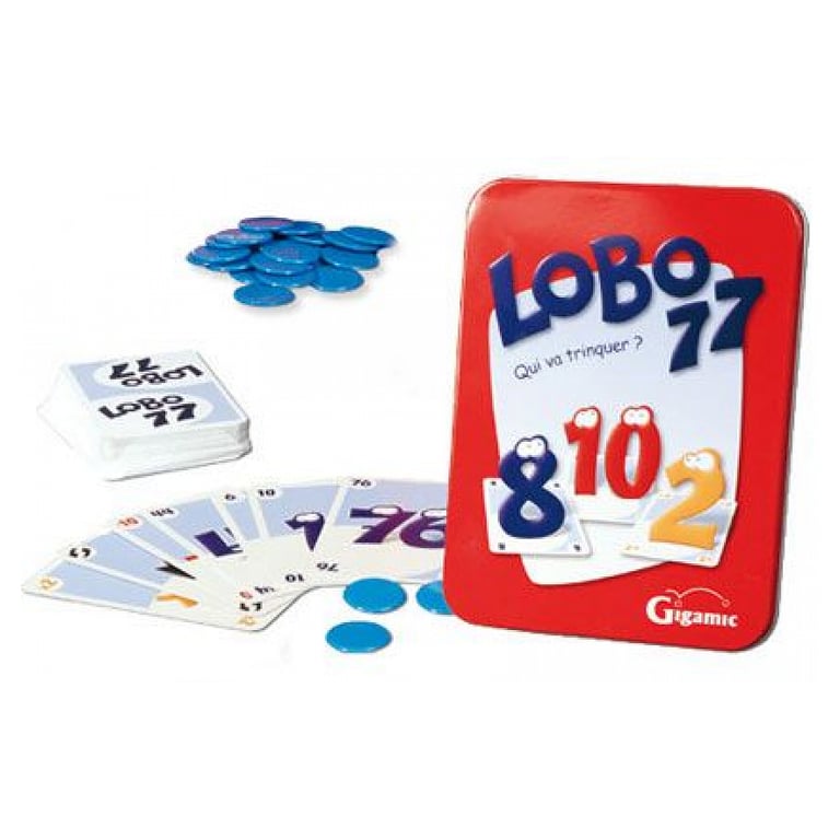 GIGAMIC Jeu de Cartes Lobo 77 to AMLOBO Jaune