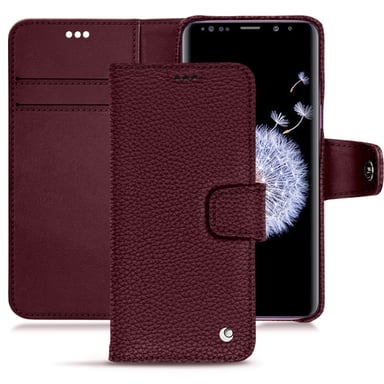 Noreve 211107TB35/F coque de protection pour téléphones portables 15,8 cm (6.2'') Étui avec portefeuille Bourgogne Samsung Galaxy S9+