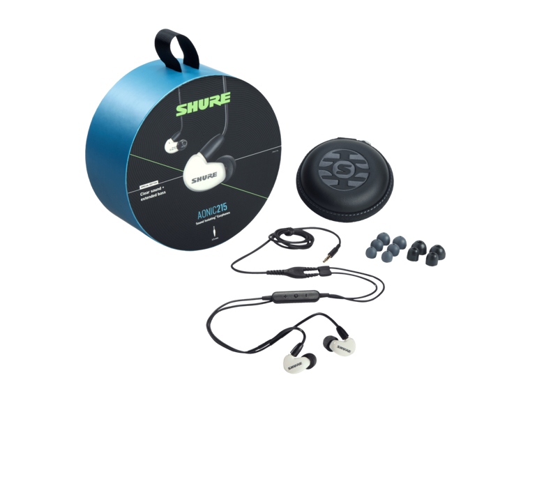 Écouteurs Filaire Shure AONIC 215 – Intra-Auriculaires, Isolation Sonore, Translucide - vue 3
