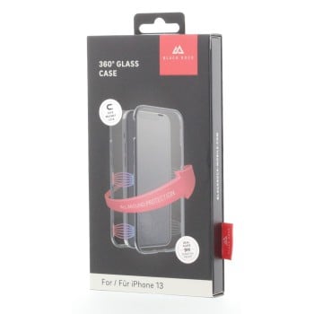 Guscio protettivo ''360° Glass'' per Apple iPhone 13, nero