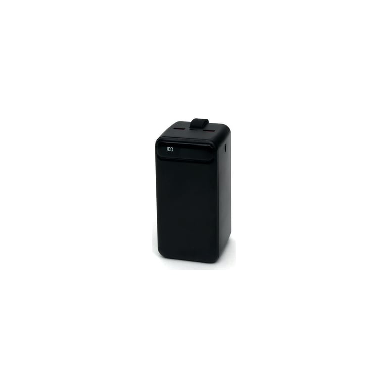 Platinet Batería de emergencia 50000mAh PD Quick Charge Pantalla LED con linterna LED Negro - Nuevo