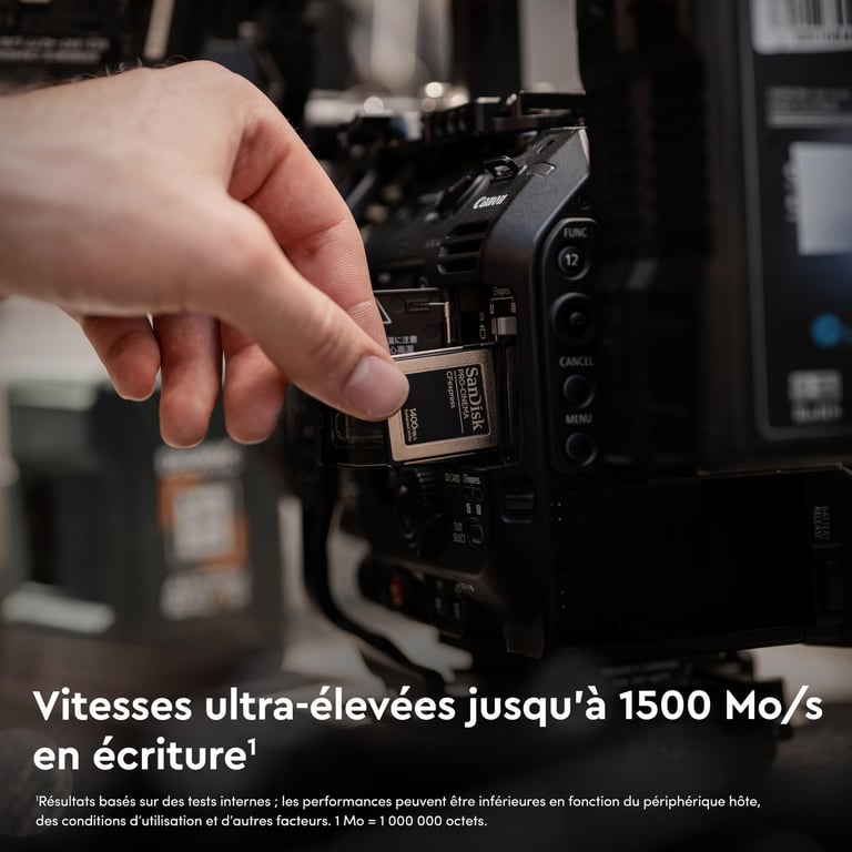 SanDisk PRO CINEMA CFexpress 320 Go Neuf - vue 2