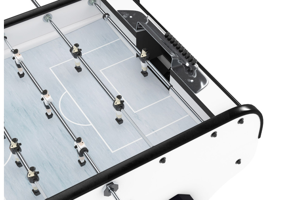 Baby foot Bistrot Blanc avec monnayeur - Neuf