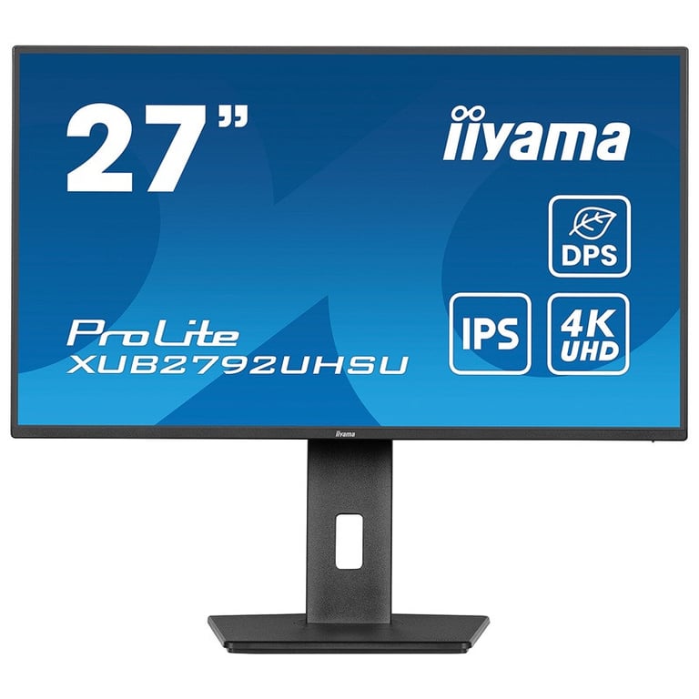 Iiyama - Ecran Iiyama Ecran 27 , Temps De Reponse 4Ms, Pivotant Noir - Très Bon État