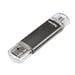 Hama Laeta Twin 16GB Unità flash USB USB Type-A 2.0 Grigio