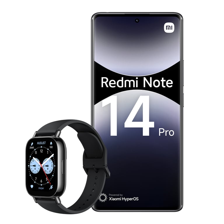 Xiaomi Redmi Note 14 Pro 256 Go Noir - vue 6