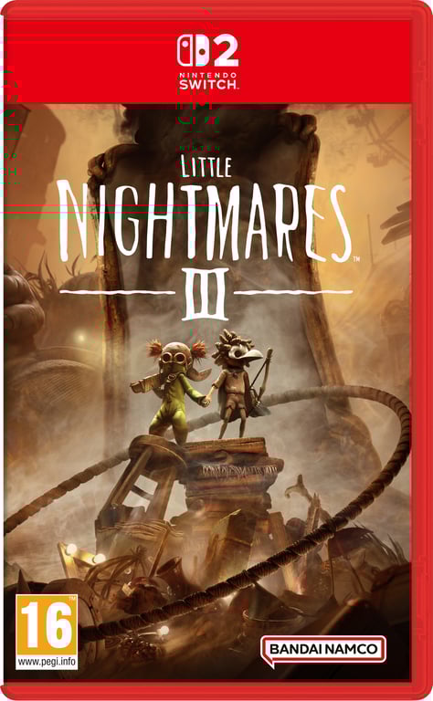 BANDAI NAMCO Entertainment Little Nightmares III (Nintendo Switch 2) Standard Chinois simplifié, Allemand, Anglais, Espagnol, Français, Italien, Japonais, Coréen, Portugais, Russe - Neuf