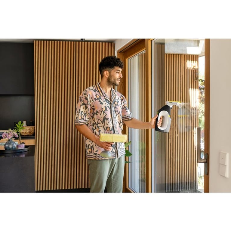 Raclette À Vitres Kärcher WV 3 Comfort Care – Autonomie 35 min, Nettoie Jusqu'à 105 m² - vue 6