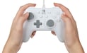 PowerA 1517033-01 mando y volante Gris, Blanco USB Gamepad Analógico Nintendo Switch