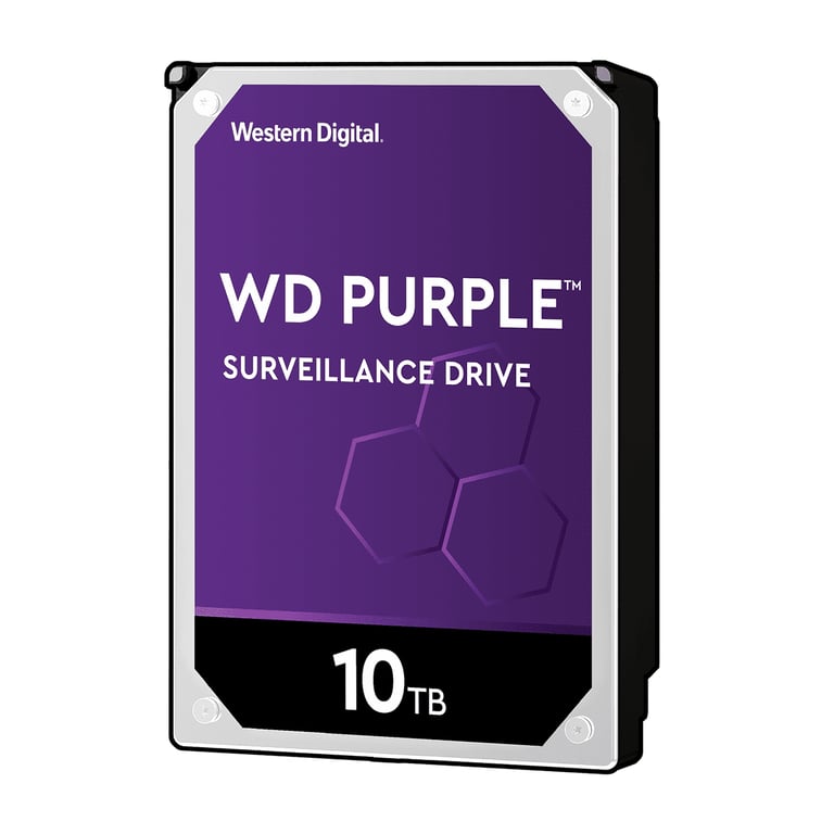 Western Digital Purple disque dur 10 To 7200 tr/min 256 Mo 3.5  Série ATA III - Neuf