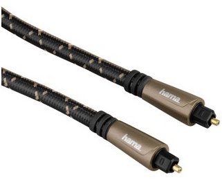 Hama 1.5m Toslink M/M câble audio 1,5 m Marron