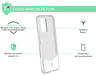FORCE CASE FCPUREV21T funda para teléfono móvil Transparente
