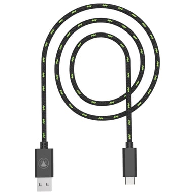 Snakebyte SB916274 cable USB USB 2.0 3 m USB C USB A Negro, Verde