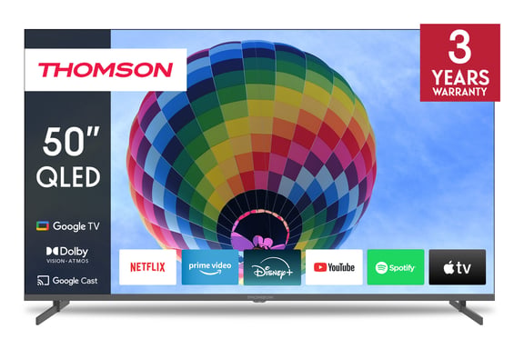 50QG4S14 TV QLED 126 cm (50'') - 4K 3840x2160 - HDR 10 - Google TV - 2xHDMI 2.1 + 2xHDMI 2.0