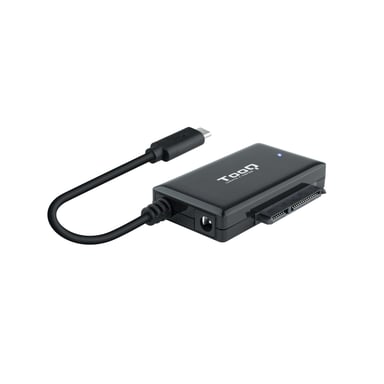 TooQ TQHDA-02C docking station per unità di archiviazione USB 3.2 Gen 1 (3.1 Gen 1) Type-C Nero
