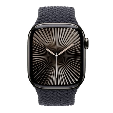Bracelet Solo tressé pour Apple Watch | 44/45/46/49 mm - Taille 1 - Midnight