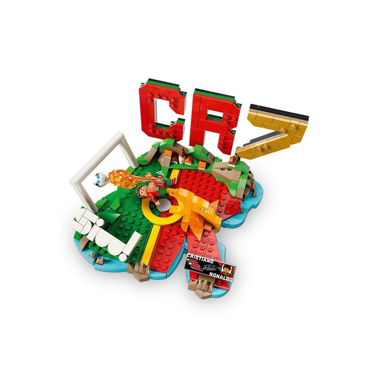 Set de construction collector LEGO Editions 43012 Cristiano Ronaldo Football 490 pièces Multicolore - Neuf
