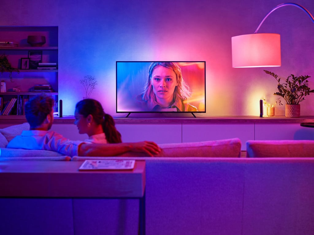 Ruban LED HUE W&C Lightstrip Play Gradient TV 75'' - vue 2