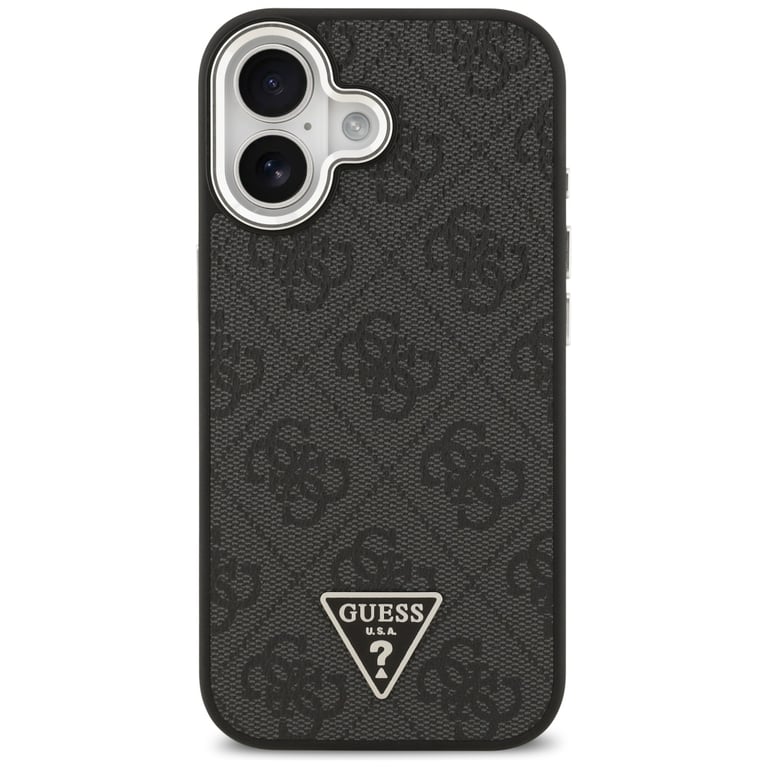 Guess 4G Triangle Logo étui MagSafe pour iPhone 17 Noir - vue 3