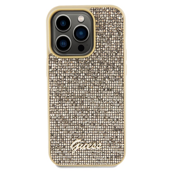 Guess Disco Metal Script Coque pour iPhone 14 Pro Max - vue 6
