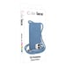 Moxie Funda para iPhone 12 / 12 Pro en TPU Premium Color Lace con cordón para el cuello Azul
