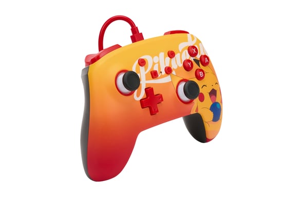 PowerA 1522784-01 mando y volante Naranja, Rojo USB Gamepad Analógico Nintendo Switch