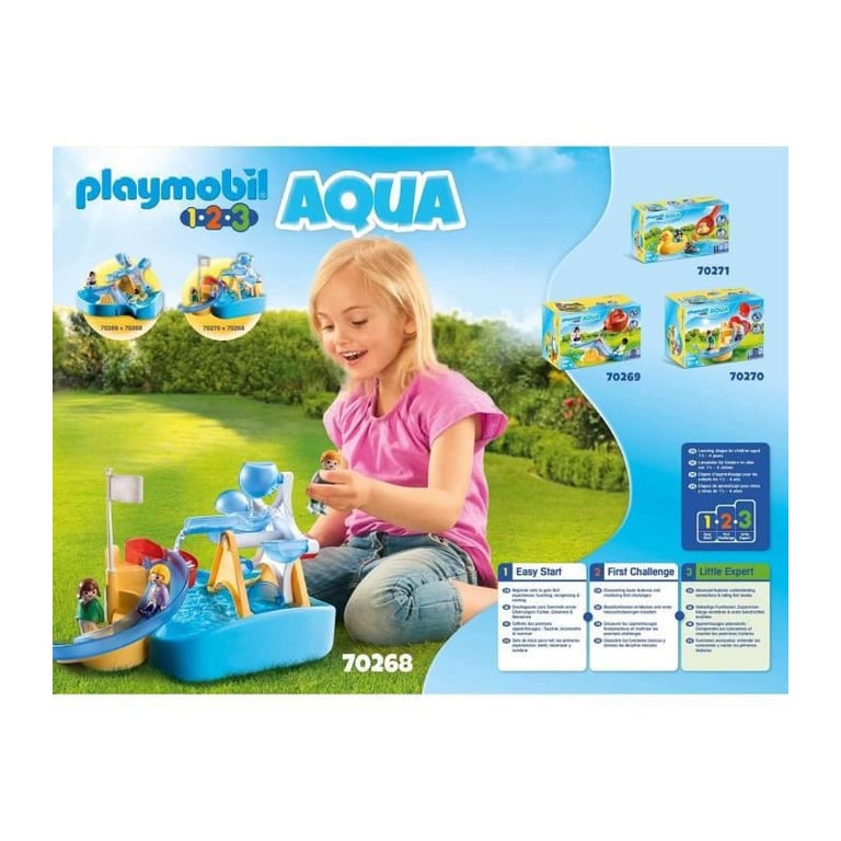 Playmobil 70268 1.2.3 : Carrousel aquatique Playmobil - vue 10