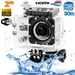 Camera Embarquée Sports Wi-Fi LCD Caisson Étanche Waterproof 12 Mp Full HD Blanc YONIS